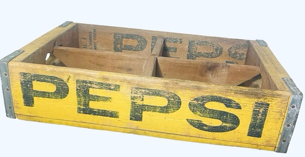 Vintage 1970’s Pepsi Cola Crate